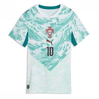 Portugal Bortedrakt VM 2026 Dame Bernardo Silva #10 Kortermet Fotballdrakt - Bilde 2