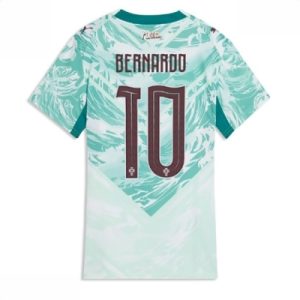 Portugal Bortedrakt VM 2026 Dame Bernardo Silva #10 Kortermet Fotballdrakt