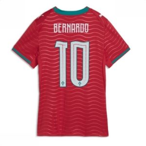 Portugal Hjemmedrakt VM 2026 Dame Bernardo Silva #10 Kortermet Fotballdrakt