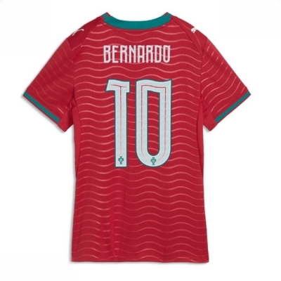 Portugal Hjemmedrakt VM 2026 Dame Bernardo Silva #10 Kortermet Fotballdrakt