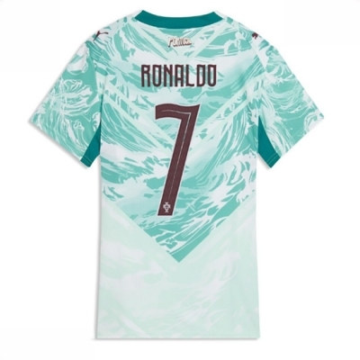 Portugal Bortedrakt VM 2026 Dame Cristiano Ronaldo #7 Kortermet Fotballdrakt