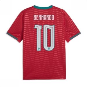 Portugal hjemmedrakt VM 2026 herre Bernardo Silva #10 kortermet fotballdrakt