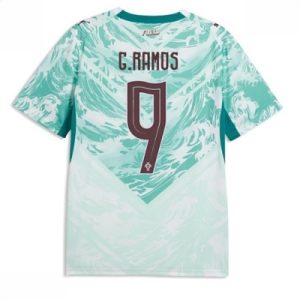 Portugal bortedrakt VM 2026 herre Goncalo Ramos #9 kortermet fotballdrakt