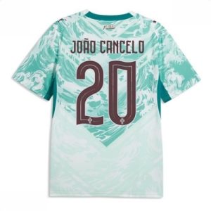 Portugal bortedrakt VM 2026 herre Joao Cancelo #20 kortermet fotballdrakt
