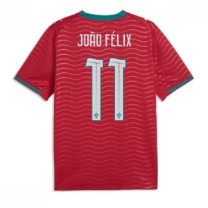 Portugal hjemmedrakt VM 2026 herre Joao Felix #11 kortermet fotballdrakt