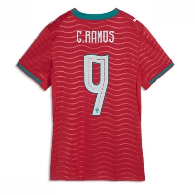 Portugal Hjemmedrakt VM 2026 Dame Goncalo Ramos #9 Kortermet Fotballdrakt