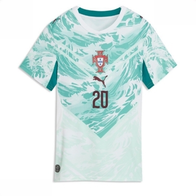 Portugal Bortedrakt VM 2026 Dame Joao Cancelo #20 Kortermet Fotballdrakt - Bilde 2