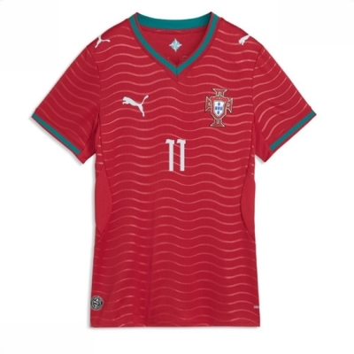 Portugal Hjemmedrakt VM 2026 Dame Joao Felix #11 Kortermet Fotballdrakt - Bilde 2