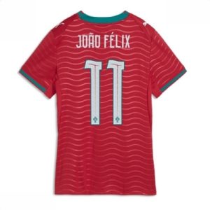 Portugal Hjemmedrakt VM 2026 Dame Joao Felix #11 Kortermet Fotballdrakt