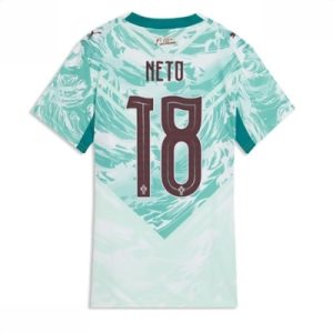 Portugal Bortedrakt VM 2026 Dame Pedro Neto #18 Kortermet Fotballdrakt