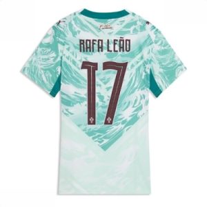 Portugal Bortedrakt VM 2026 Dame Rafael Leao #17 Kortermet Fotballdrakt