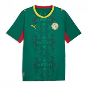 Senegal bortedrakt VM 2026 herre kortermet fotballdrakt