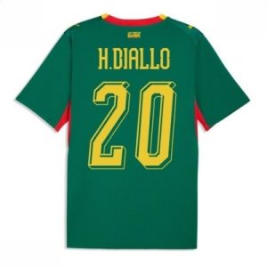 Senegal bortedrakt VM 2026 herre Habib Diallo #20 kortermet fotballdrakt