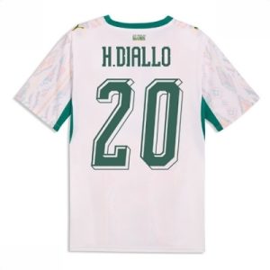 Senegal hjemmedrakt VM 2026 herre Habib Diallo #20 kortermet fotballdrakt