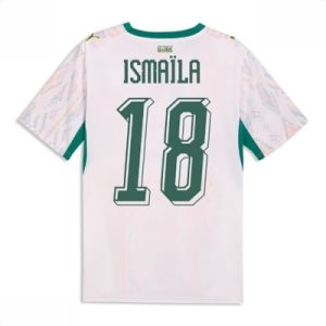 Senegal hjemmedrakt VM 2026 herre Ismaila Sarr #18 kortermet fotballdrakt