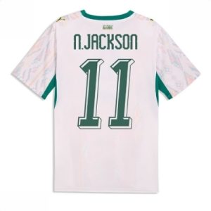 Senegal hjemmedrakt VM 2026 herre Nicolas Jackson #11 kortermet fotballdrakt