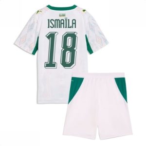 Senegal VM 2026 Hjemmedraktsett Barn Ismaila Sarr #18 Kortermet Fotballdrakt