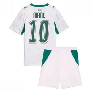 Senegal VM 2026 Hjemmedraktsett Barn Sadio Mane #10 Kortermet Fotballdrakt
