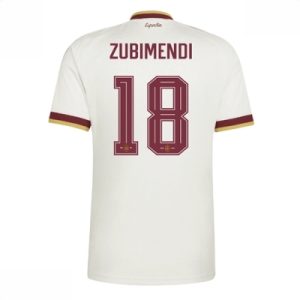 Spania bortedrakt VM 2026 herre Martin Zubimendi #18 kortermet fotballdrakt