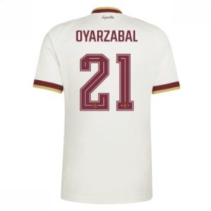 Spania bortedrakt VM 2026 herre Mikel Oyarzabal #21 kortermet fotballdrakt
