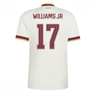 Spania bortedrakt VM 2026 herre Nico Williams #17 kortermet fotballdrakt
