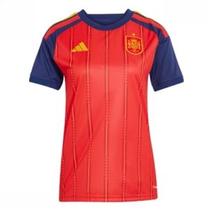Spania Hjemmedrakt VM 2026 Dame Kortermet Fotballdrakt