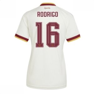 Spania Bortedrakt VM 2026 Dame Rodri Hernandez #16 Kortermet Fotballdrakt
