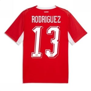 Sveits hjemmedrakt VM 2026 herre Ricardo Rodriguez #13 kortermet fotballdrakt