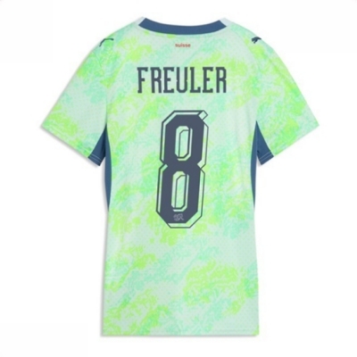 Sveits Bortedrakt VM 2026 Dame Remo Freuler #8 Kortermet Fotballdrakt