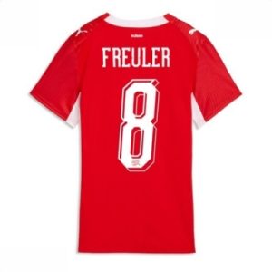 Sveits Hjemmedrakt VM 2026 Dame Remo Freuler #8 Kortermet Fotballdrakt