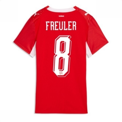 Sveits Hjemmedrakt VM 2026 Dame Remo Freuler #8 Kortermet Fotballdrakt