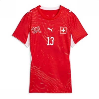 Sveits Hjemmedrakt VM 2026 Dame Ricardo Rodriguez #13 Kortermet Fotballdrakt - Bilde 2