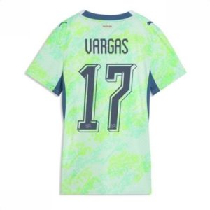 Sveits Bortedrakt VM 2026 Dame Ruben Vargas #17 Kortermet Fotballdrakt