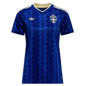 Sverige Bortedrakt VM 2026 Dame Kortermet Fotballdrakt