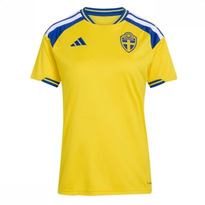 Sverige Hjemmedrakt VM 2026 Dame Kortermet Fotballdrakt