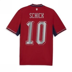 Tsjekkia hjemmedrakt VM 2026 herre Patrik Schick #10 kortermet fotballdrakt
