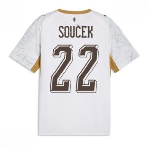 Tsjekkia bortedrakt VM 2026 herre Tomas Soucek #22 kortermet fotballdrakt