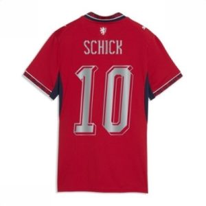 Tsjekkia Hjemmedrakt VM 2026 Dame Patrik Schick #10 Kortermet Fotballdrakt
