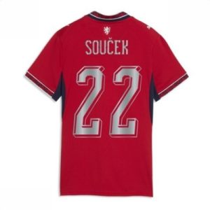 Tsjekkia Hjemmedrakt VM 2026 Dame Tomas Soucek #22 Kortermet Fotballdrakt
