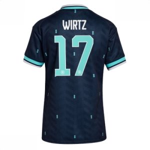 Tyskland Bortedrakt VM 2026 Dame Florian Wirtz #17 Kortermet Fotballdrakt