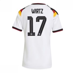 Tyskland Hjemmedrakt VM 2026 Dame Florian Wirtz #17 Kortermet Fotballdrakt