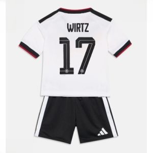 Tyskland VM 2026 Hjemmedraktsett Barn Florian Wirtz #17 Kortermet Fotballdrakt