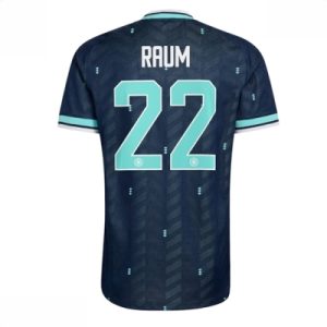 Tyskland bortedrakt VM 2026 herre David Raum #22 kortermet fotballdrakt