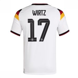 Tyskland hjemmedrakt VM 2026 herre Florian Wirtz #17 kortermet fotballdrakt
