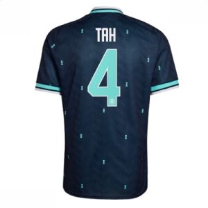 Tyskland bortedrakt VM 2026 herre Jonathan Tah #4 kortermet fotballdrakt