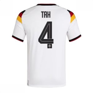 Tyskland hjemmedrakt VM 2026 herre Jonathan Tah #4 kortermet fotballdrakt