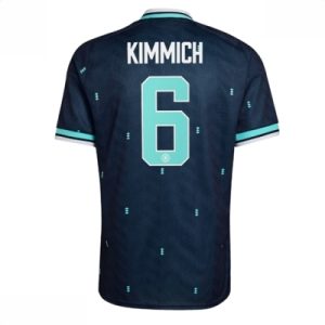 Tyskland bortedrakt VM 2026 herre Joshua Kimmich #6 kortermet fotballdrakt