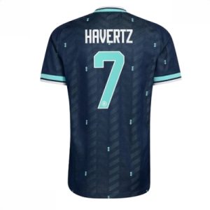 Tyskland bortedrakt VM 2026 herre Kai Havertz #7 kortermet fotballdrakt
