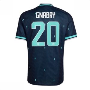 Tyskland bortedrakt VM 2026 herre Serge Gnabry #20 kortermet fotballdrakt