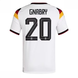 Tyskland hjemmedrakt VM 2026 herre Serge Gnabry #20 kortermet fotballdrakt